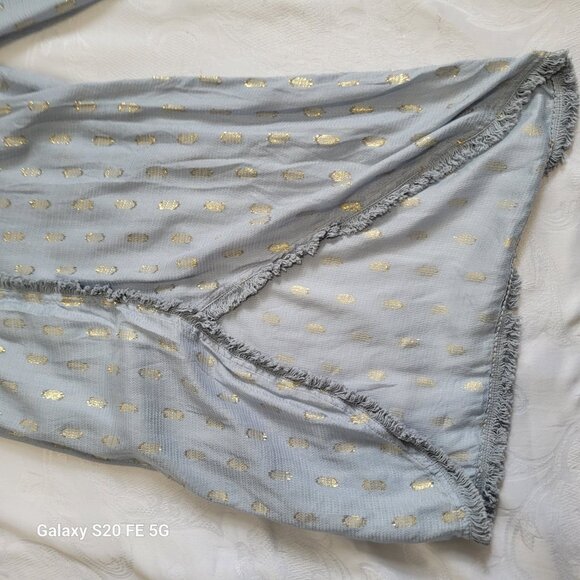 Elegant Blue Halter Jumpsuit - Picture 14 of 16